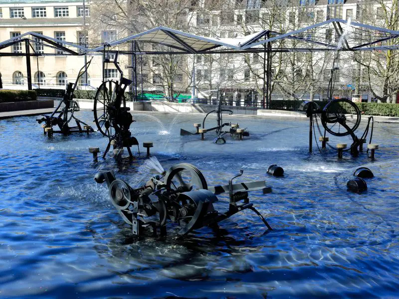 Basel Switzerland, Tinguely Fountain
