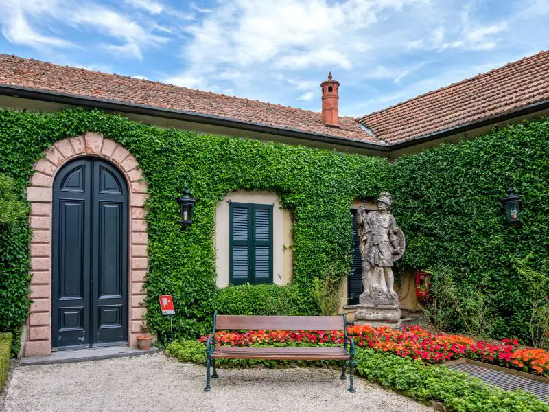 Villa del Balbianello in Lake Como, Italy